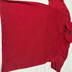 Banana Republic luxury touch Red Polo Shirt